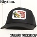 メッシュキャップ 帽子 Rhythm リズム SAGUARO TRUCKER CAP 0122M-HW07