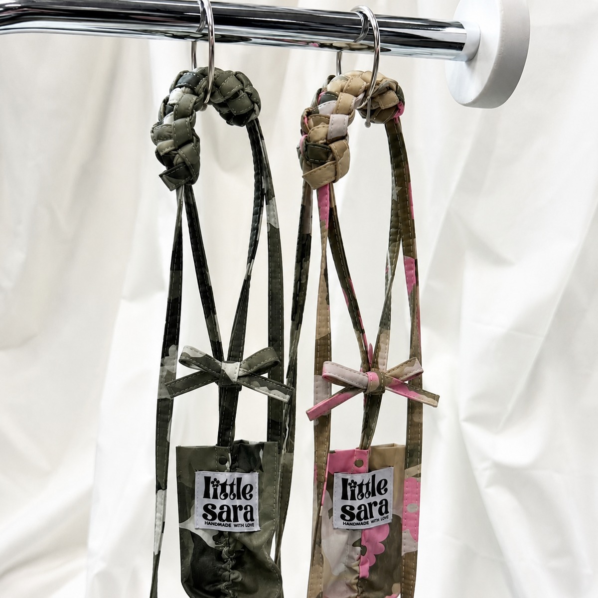 little sara 2wey リード　(色味要相談) 予約［littlesara］camo leash（2color）リード | ropet