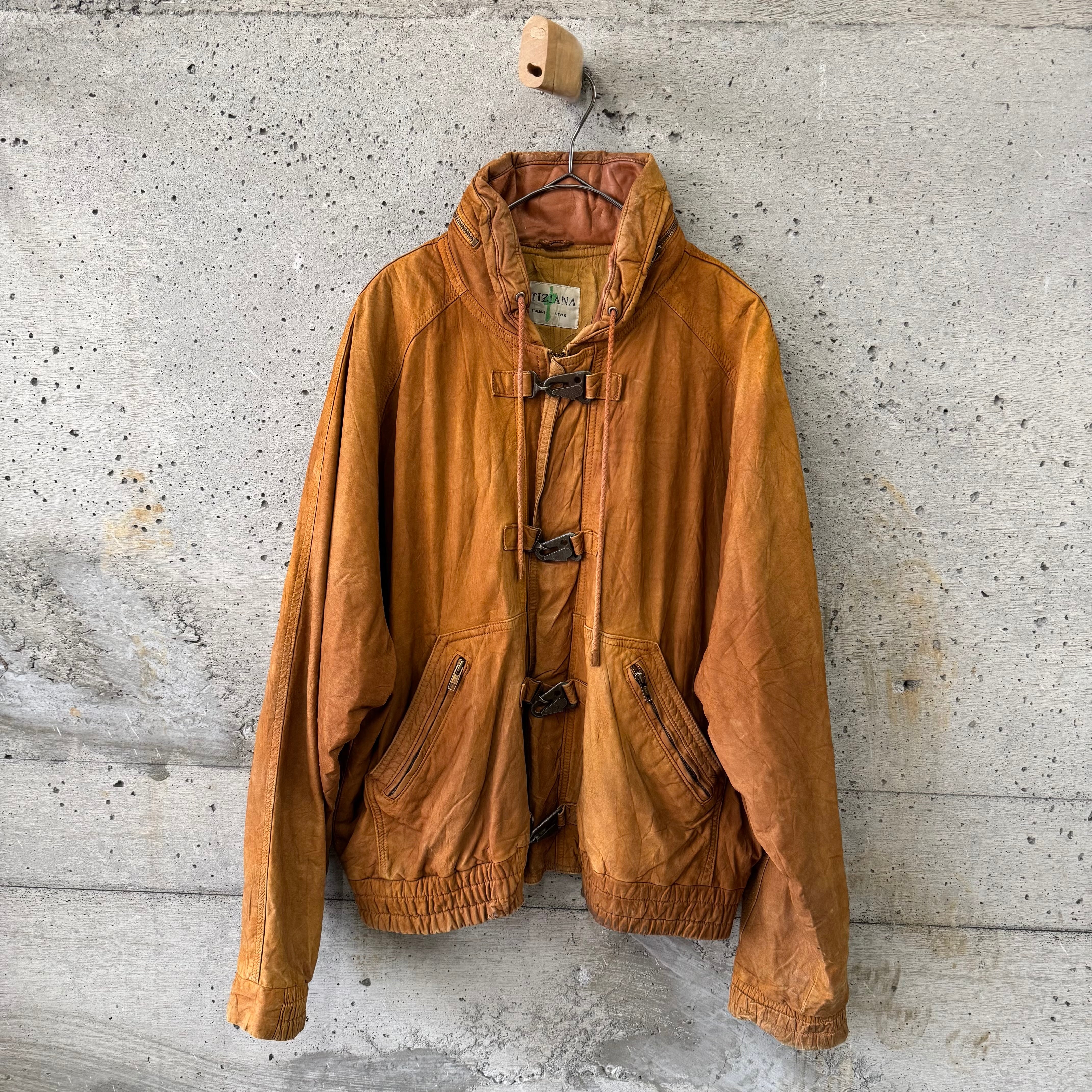 Leather Fireman Jacket