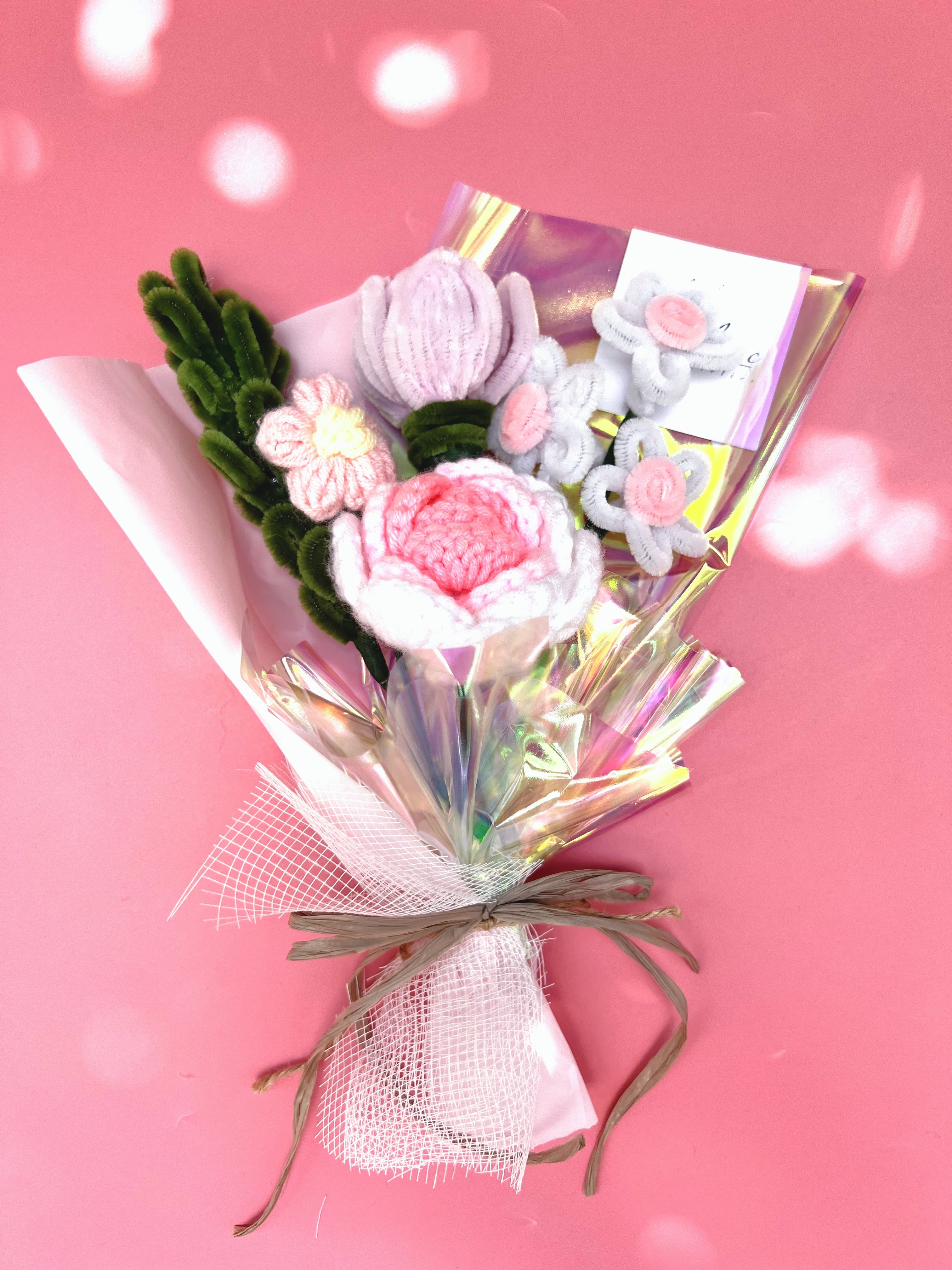 Holic】ニット、モールフラワーブーケP | Holic