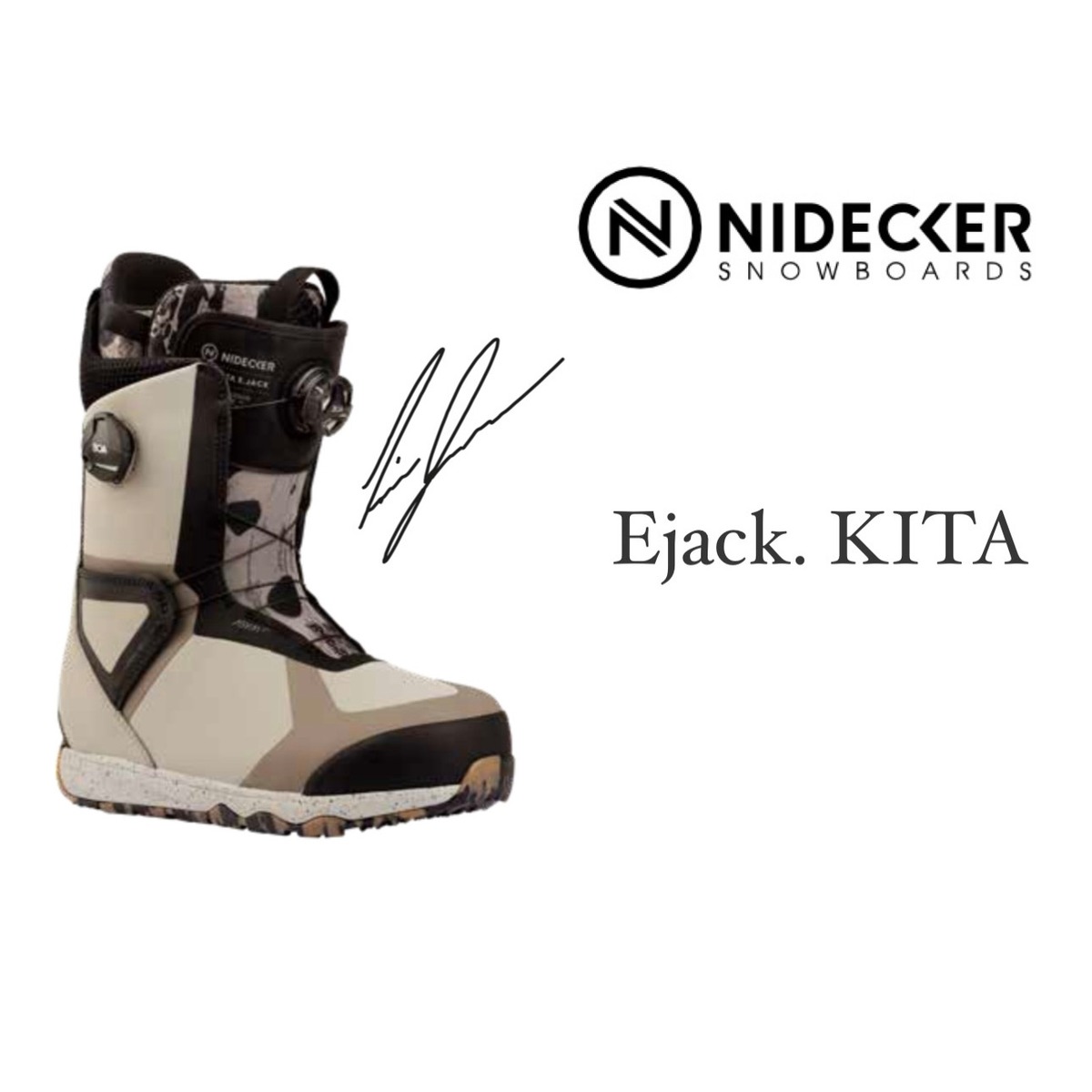 24-25モデル. NIDECKER .『 Ejack KITA 』. Camo . ナイデッカー 