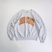 【Champion】90's College Print Sweatshirt L