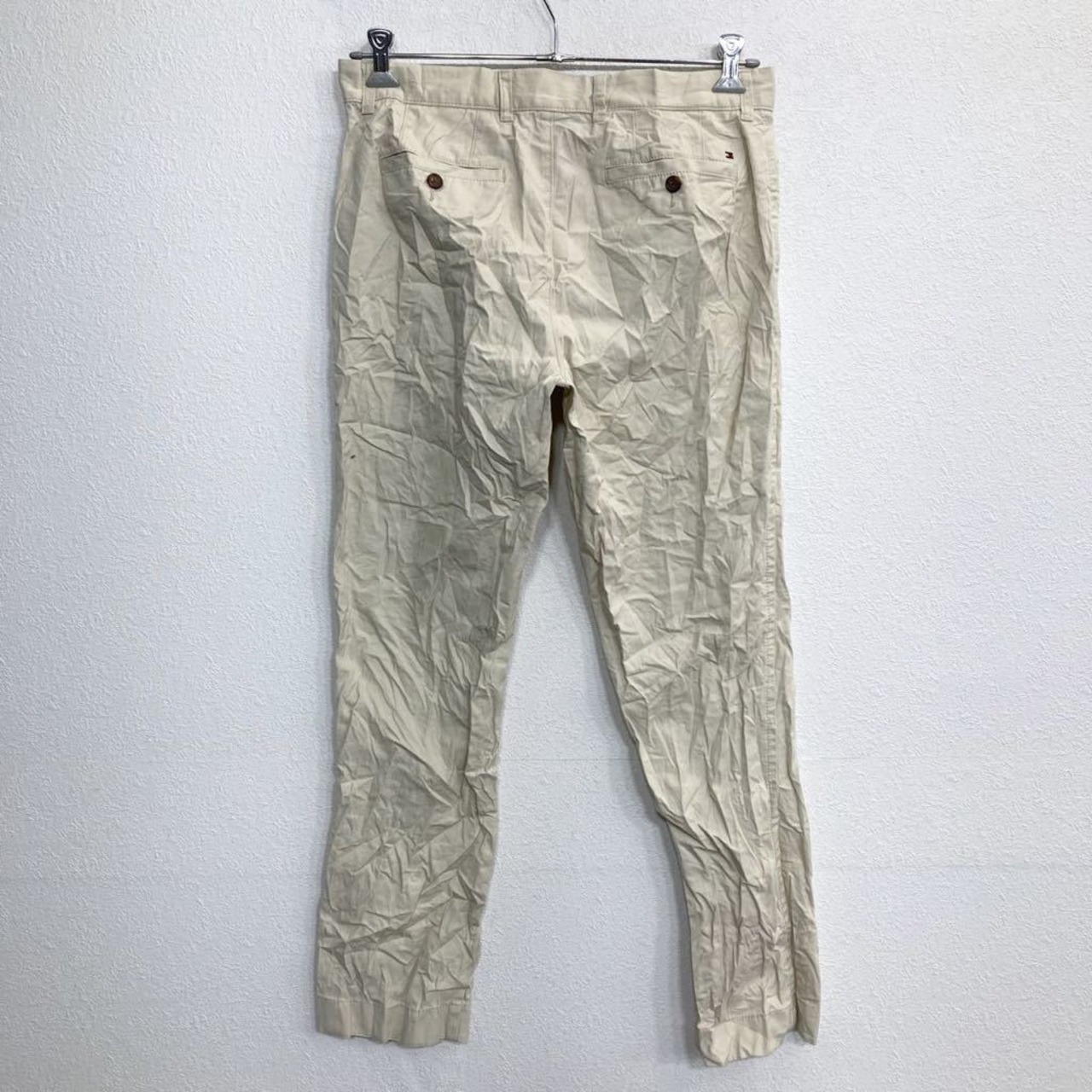 TOMMY HILFIGER チノパン W32 トミーヒルフィガー カスタムフィット 