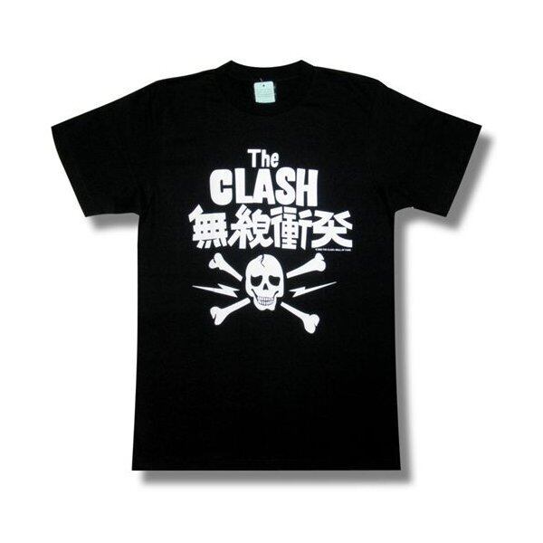 THE CLASH ザ・クラッシュ ロックTシャツ バンドTシャツ 黒 ブラック