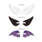 天使と悪魔の羽根な台座