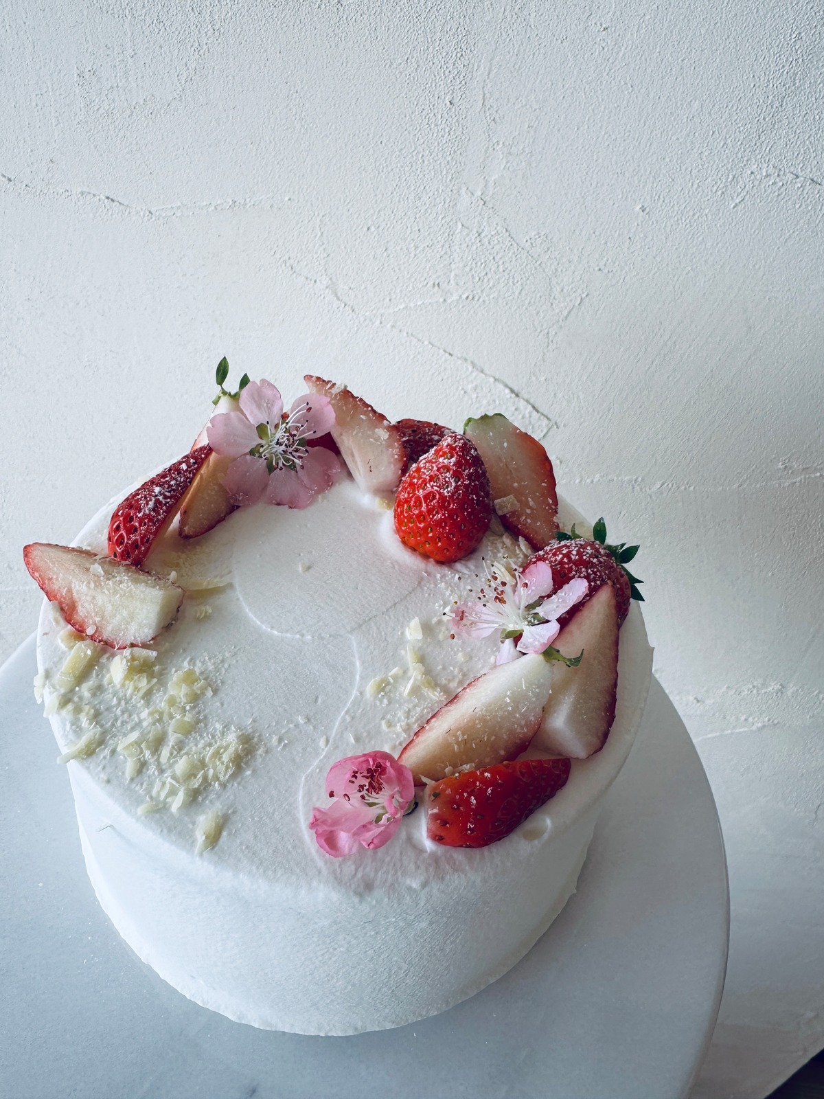 いちごのショートケーキの外観