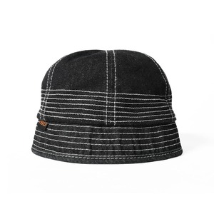 PWNED ORIGINAL INDIGO DENIM BACKET HAT