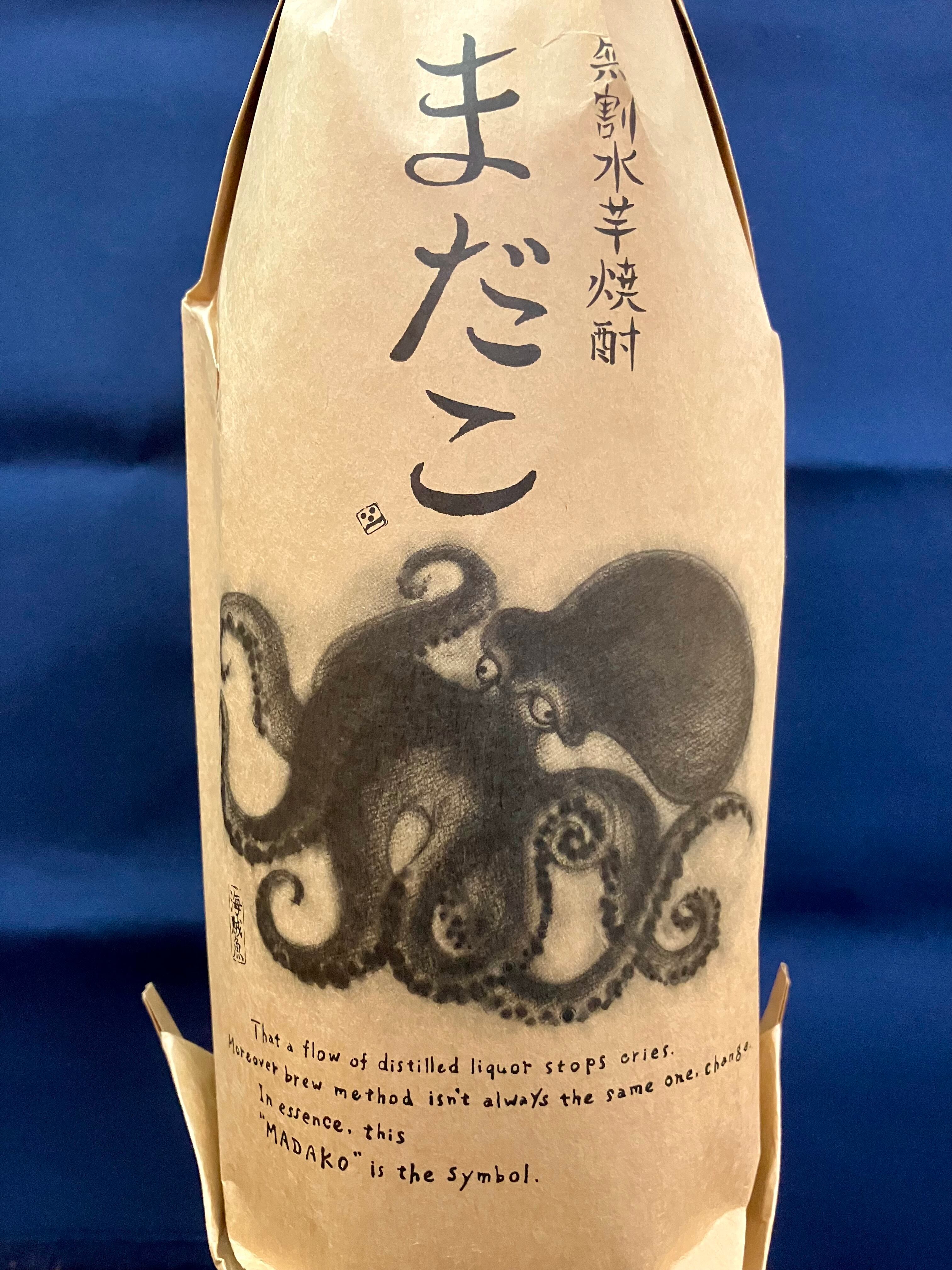 宮崎県【酒蔵王手門】☆『無割水芋焼酎 まだこ 30度 1800ml』 | きたの酒店