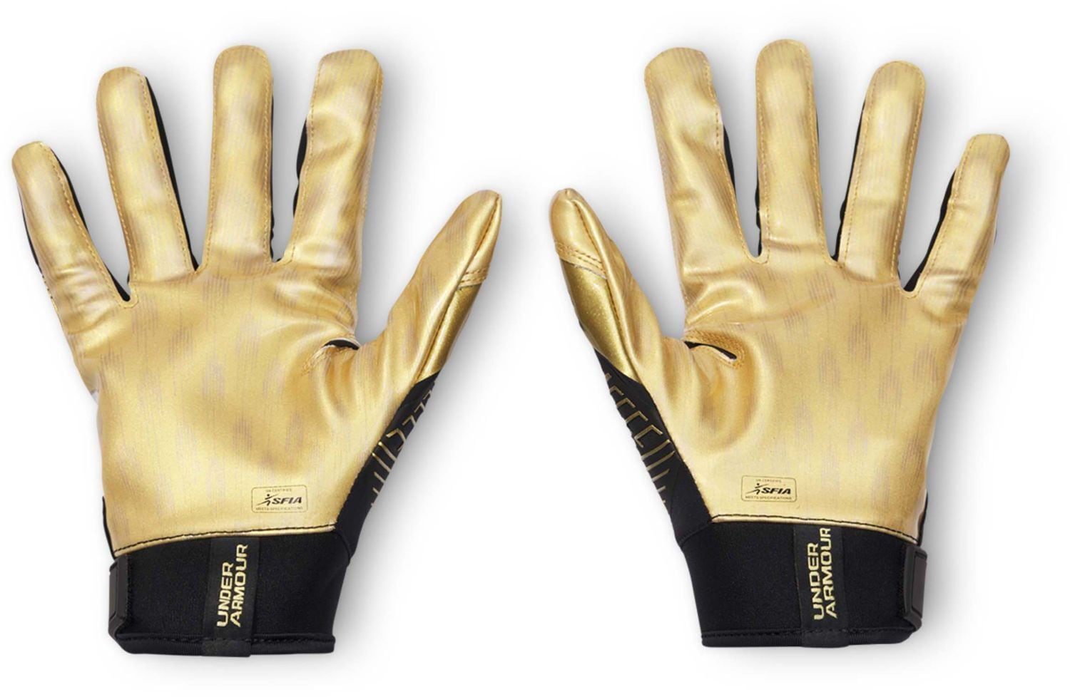 Under 【L】UA F9 Nitro ICE Noveltyアメフト グローブ Armour Men