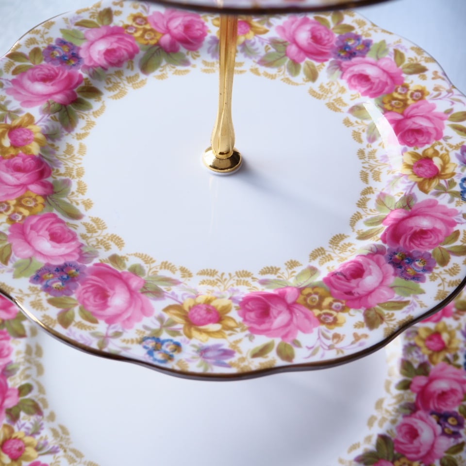 タロット16 塔 】英国ロイヤルアルバート セレナ スリーティアーズ