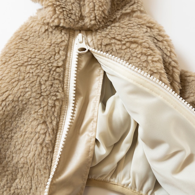 もこもこボアスーツ white / イタグレ服