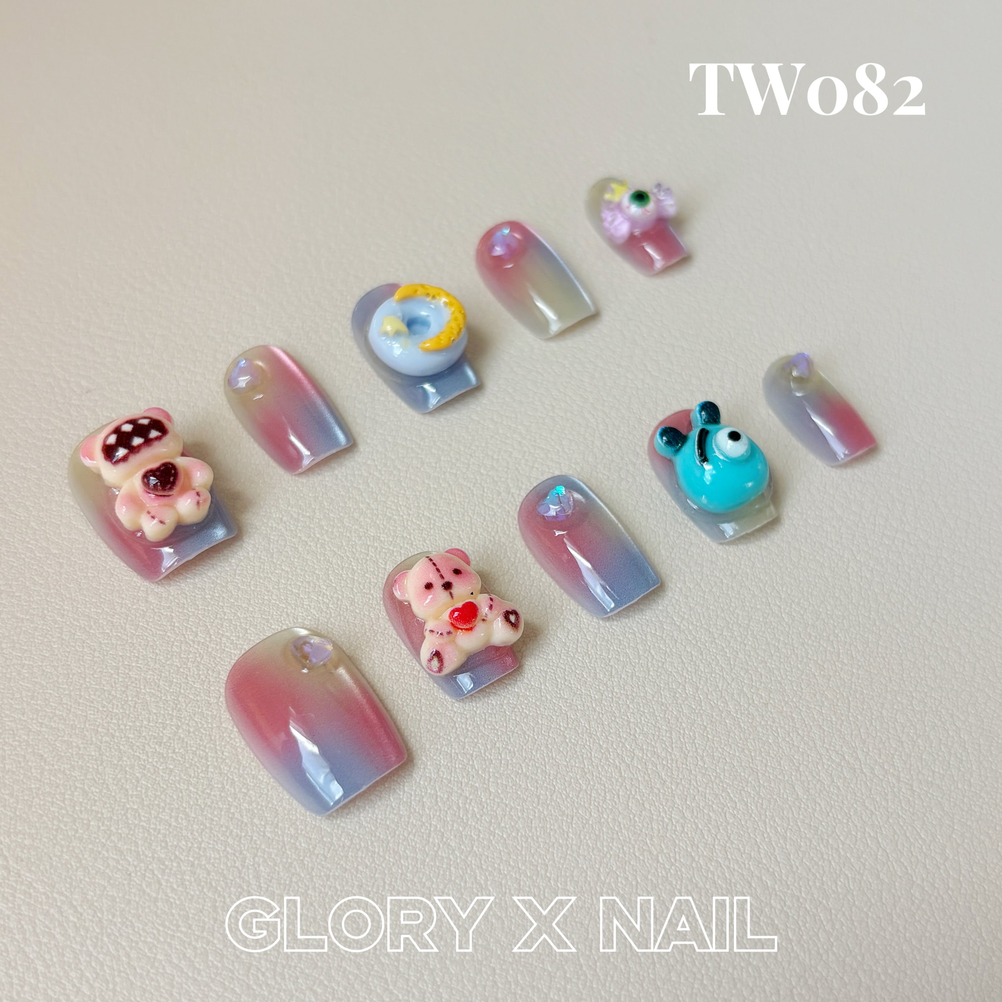 TW082 ネイルチップ サイズXS/S/M | PAY ID