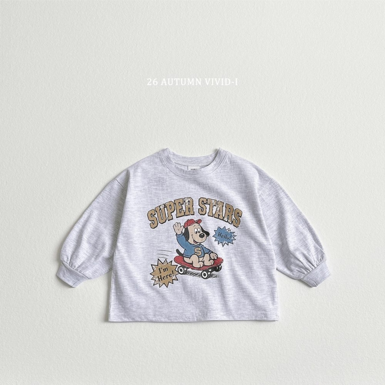 【取寄/韓国直送】VIVID-I スーパースターTシャツ|秋服|韓国子供服|26/AT
