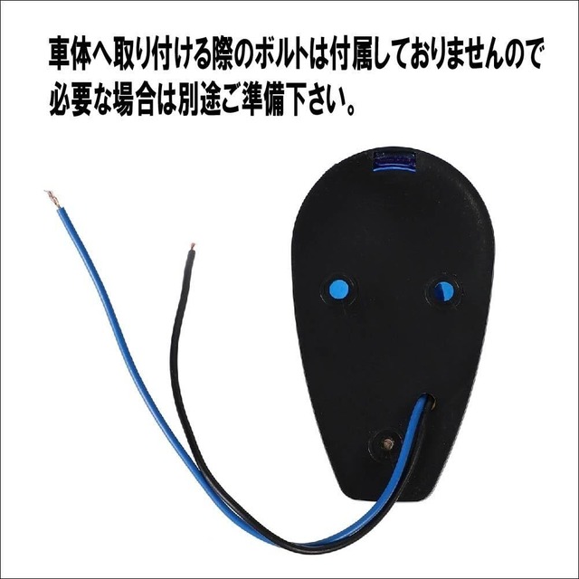 4個セット LED 防水仕様 フロッグマーカー 車幅灯 クリアランスランプ サイドマーカー トラック デコトラ 24V ナマズマーカー レトロ 天井 フロント サイド テール バック ふそう 日野 UD いすゞ マツダ 外装 カスタム品 (ブルー) [並行輸入品]