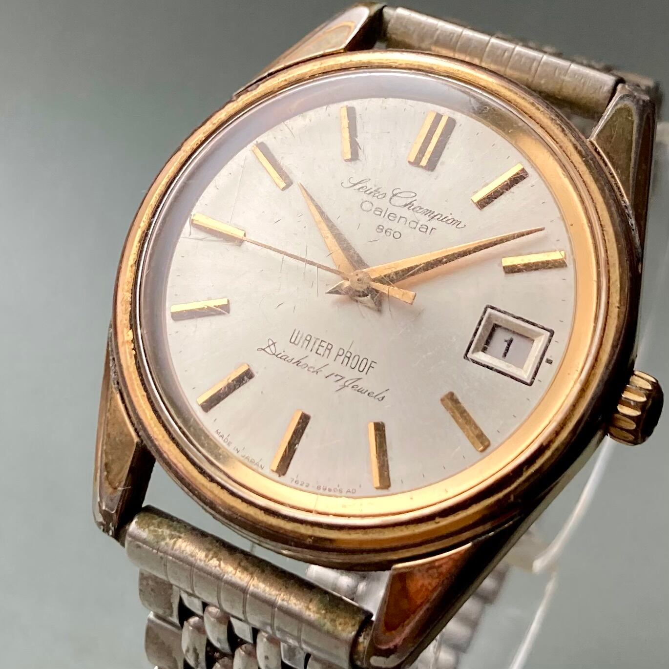 SEIKO CHAMPION 　手巻　腕時計 　 アンティーク品 SEIKOチャンピオン・手巻き式アンティーク