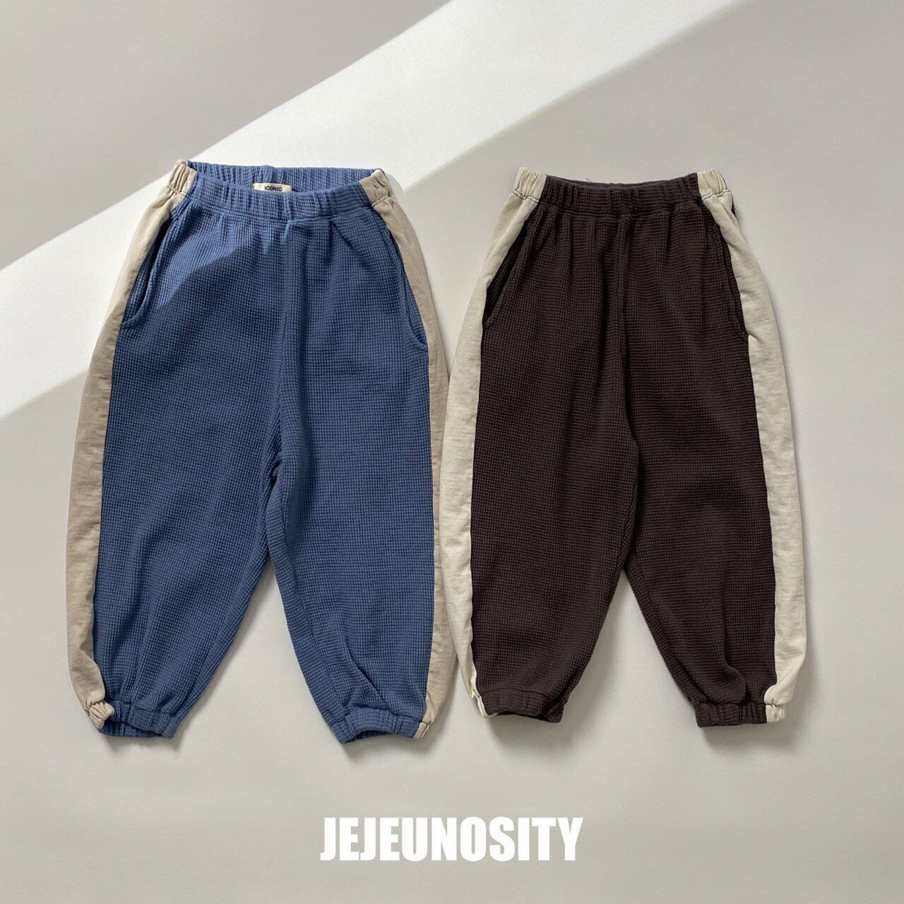 均一セール | ブルー120.130【即納】jejeunosity|point track pants