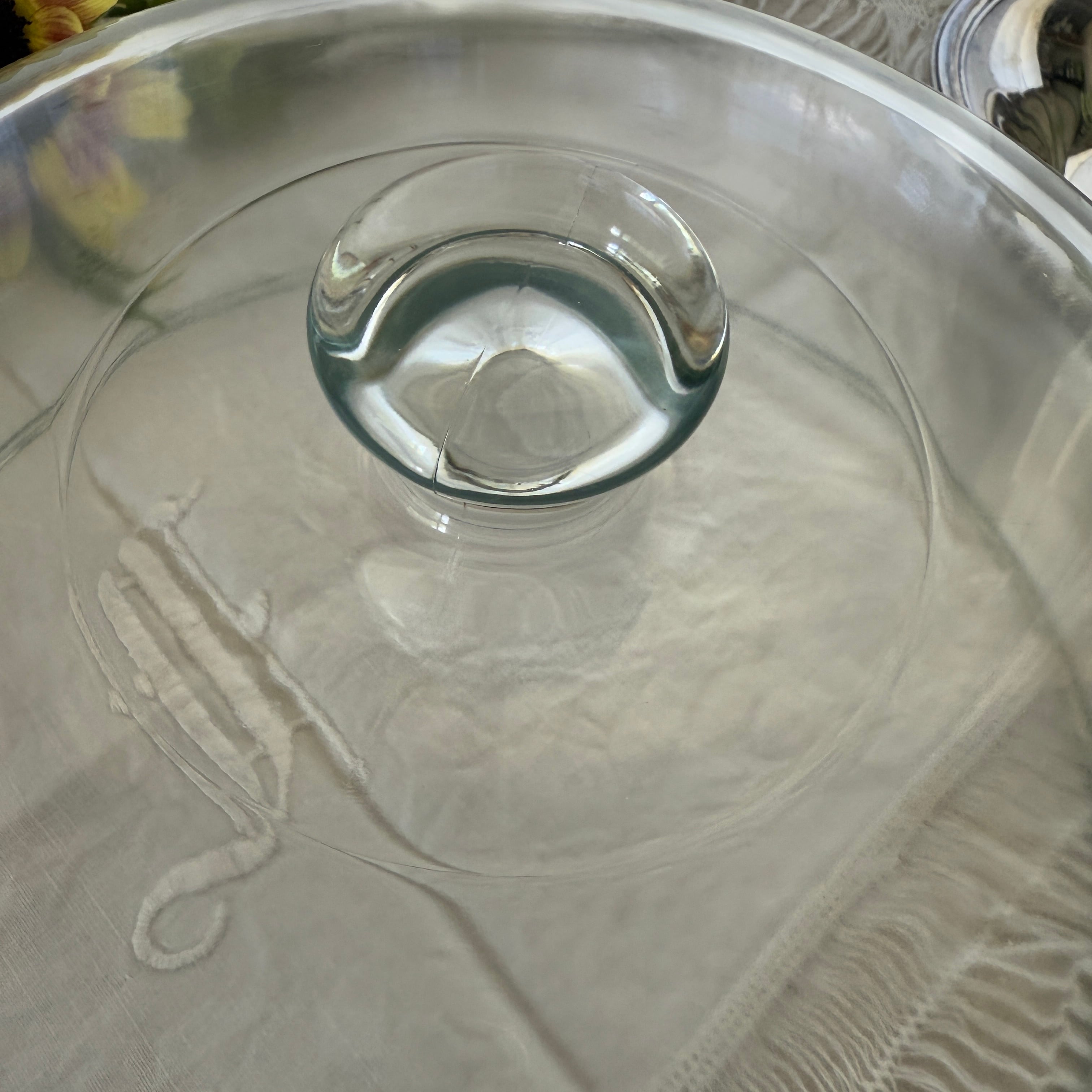 French Vintage Glass Dome/フランスヴィンテージのドーム型カバー