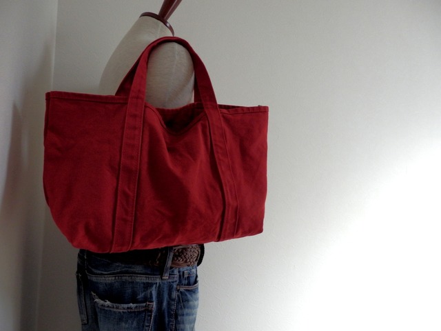 F/ TOTE BAG  (pure red)
