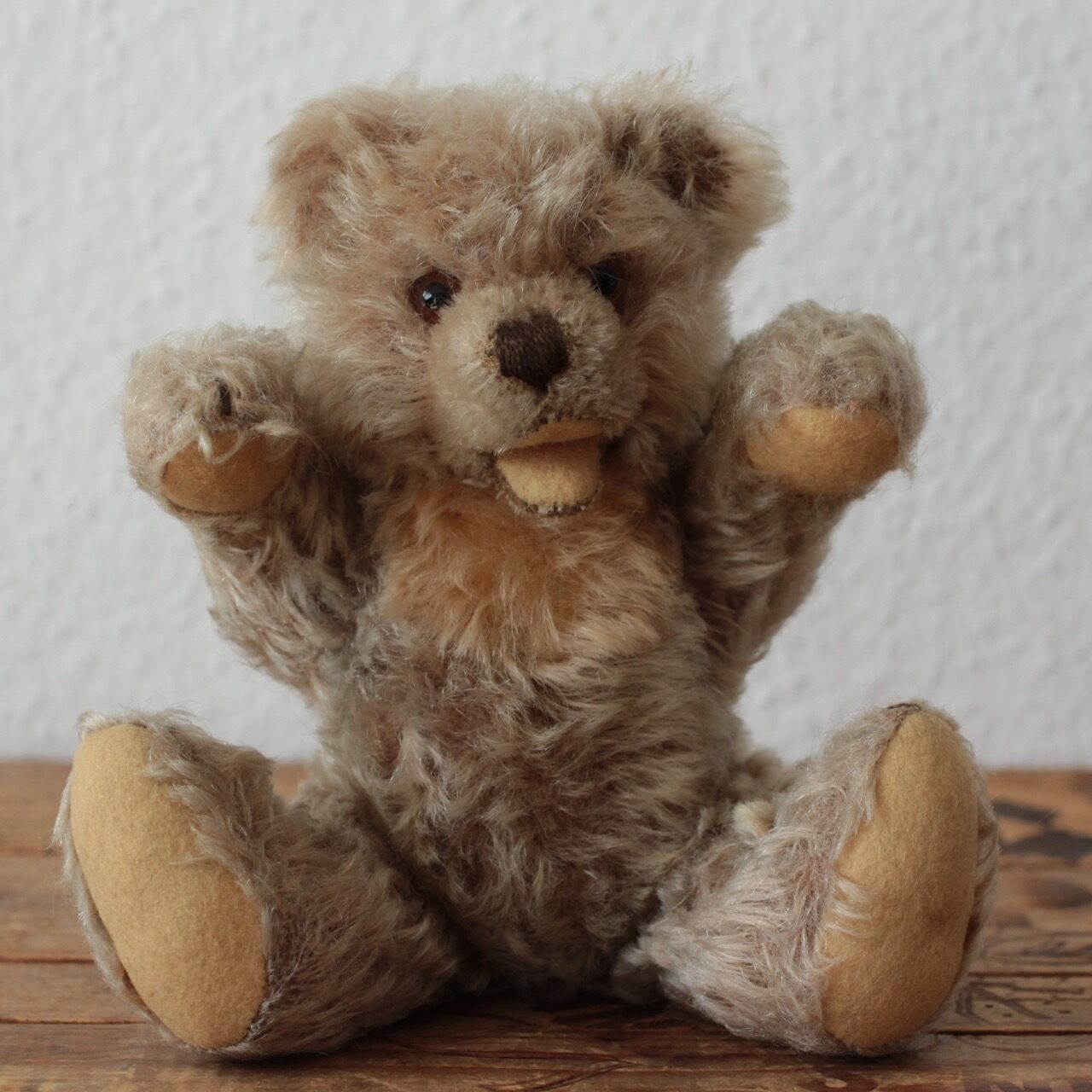 198]アンティークシュタイフ もじゃもじゃゾッティ Zotty テディベア