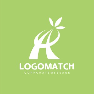 頂点を目指す葉Aのロゴ