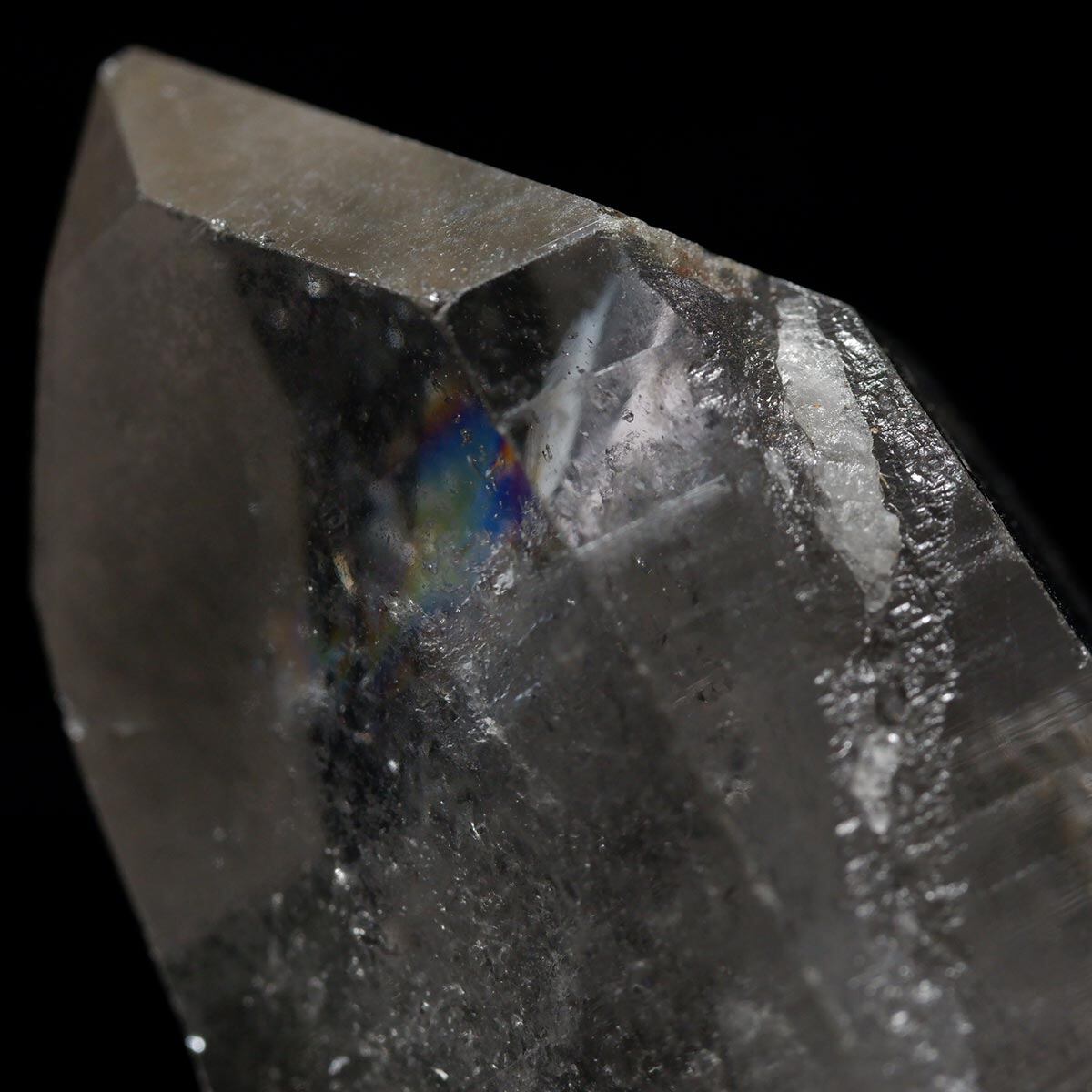 レムリアンシード 水晶 原石 証明書付属 ブラジル ミナスジェライス州 コリント産 レムリアンシードクリスタル 一点物 おまかせ便 271-943