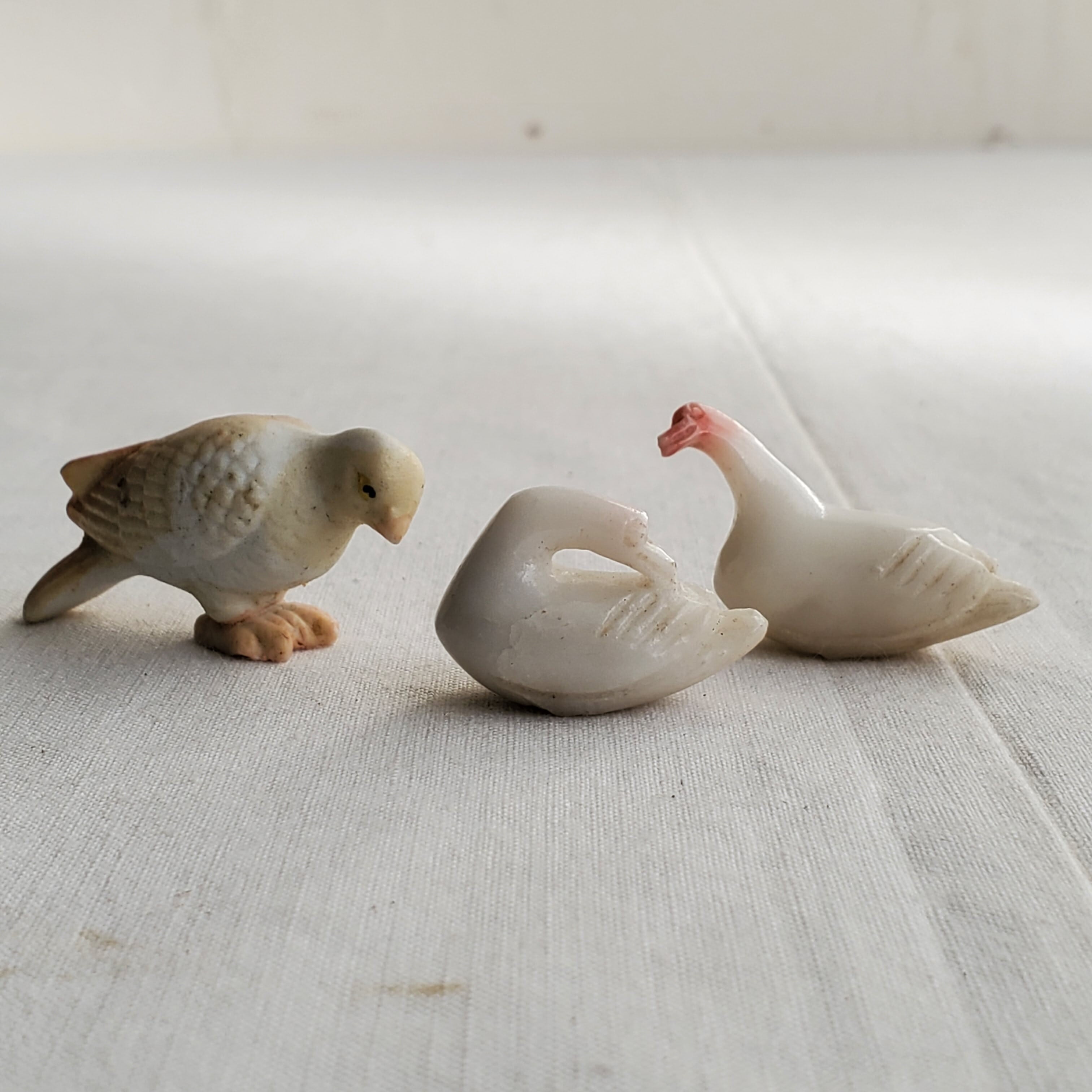 ミニミニ 鳩と白鳥たち | アンティーク雑貨・家具・骨董品