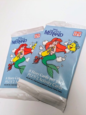 【送料無料！】VINTAGE トレーディングカード 単品 （1個=8CARDS+2Activity Cards）【リトル・マーメイド（The Little Mermaid）】〚アメリカン雑貨 アメトイ〛