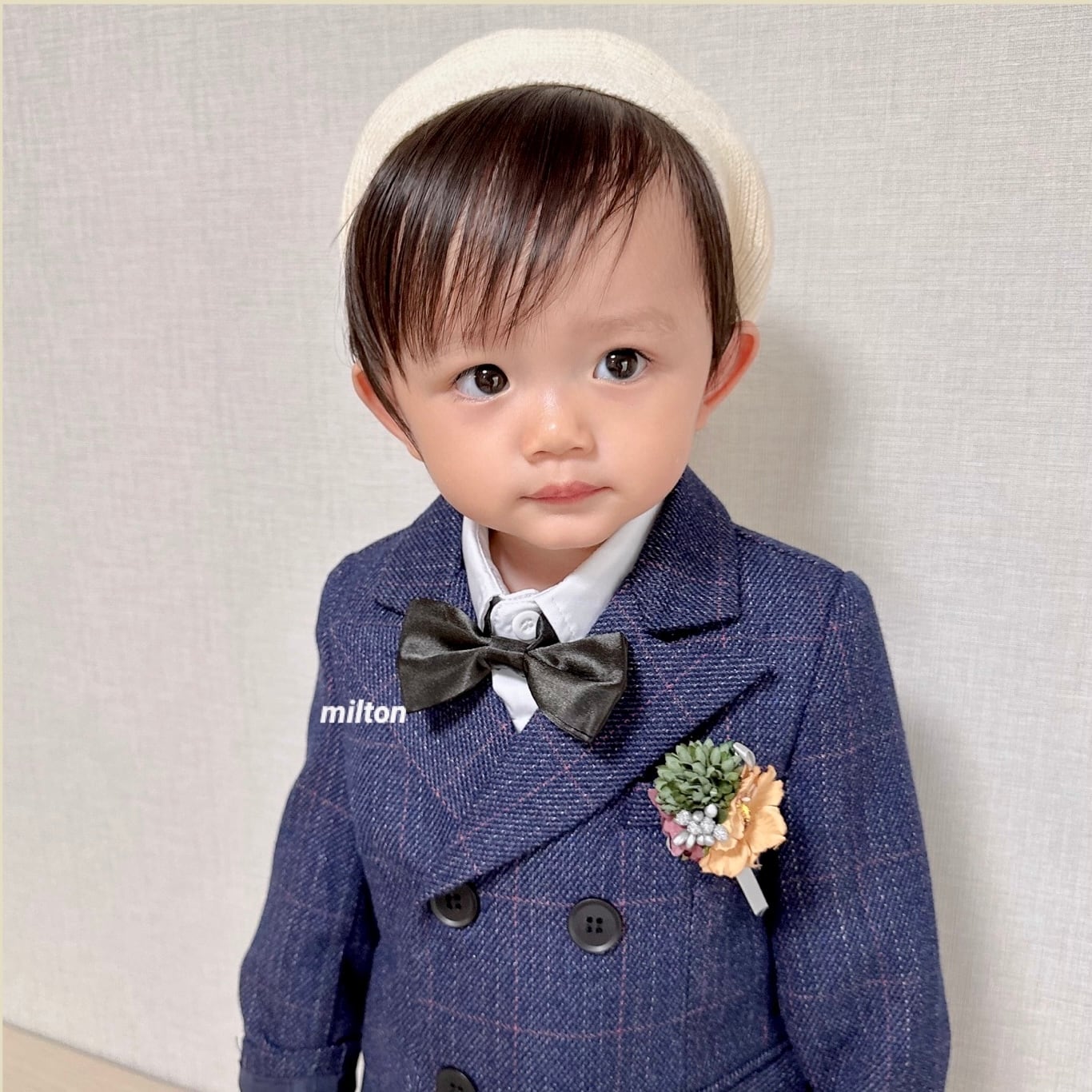 男の子 フォーマルスーツ　120cm  新品　上代19000円男の子スーツ