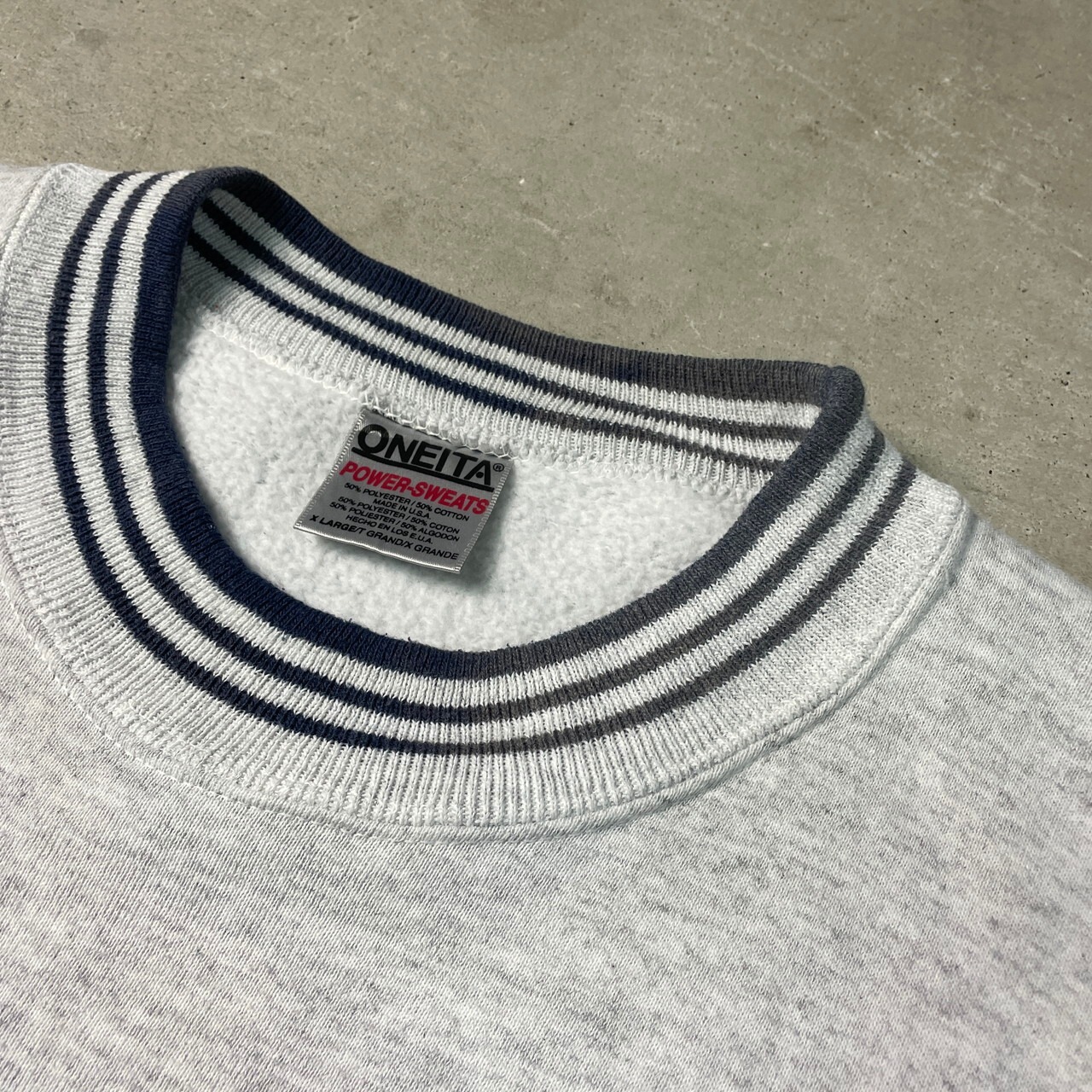 90年代 USA製 スウェットシャツ IBEW ワンポイントロゴ プリント 