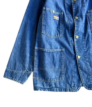 Vintage 70s coverall denim jacket -OshKosh B'gosh-