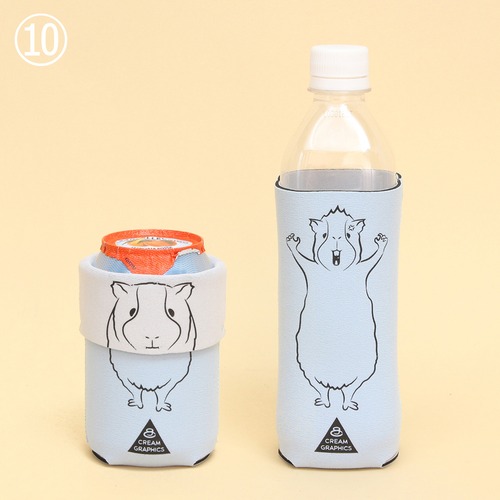 Guinea pig two faces Koozie