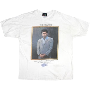 USED【XL】Vintage 90s TV Drama Seinfeld The Kramer Tee / ALL U ©️1993