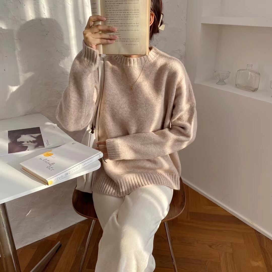 クルーネックニット  AJ2205-123