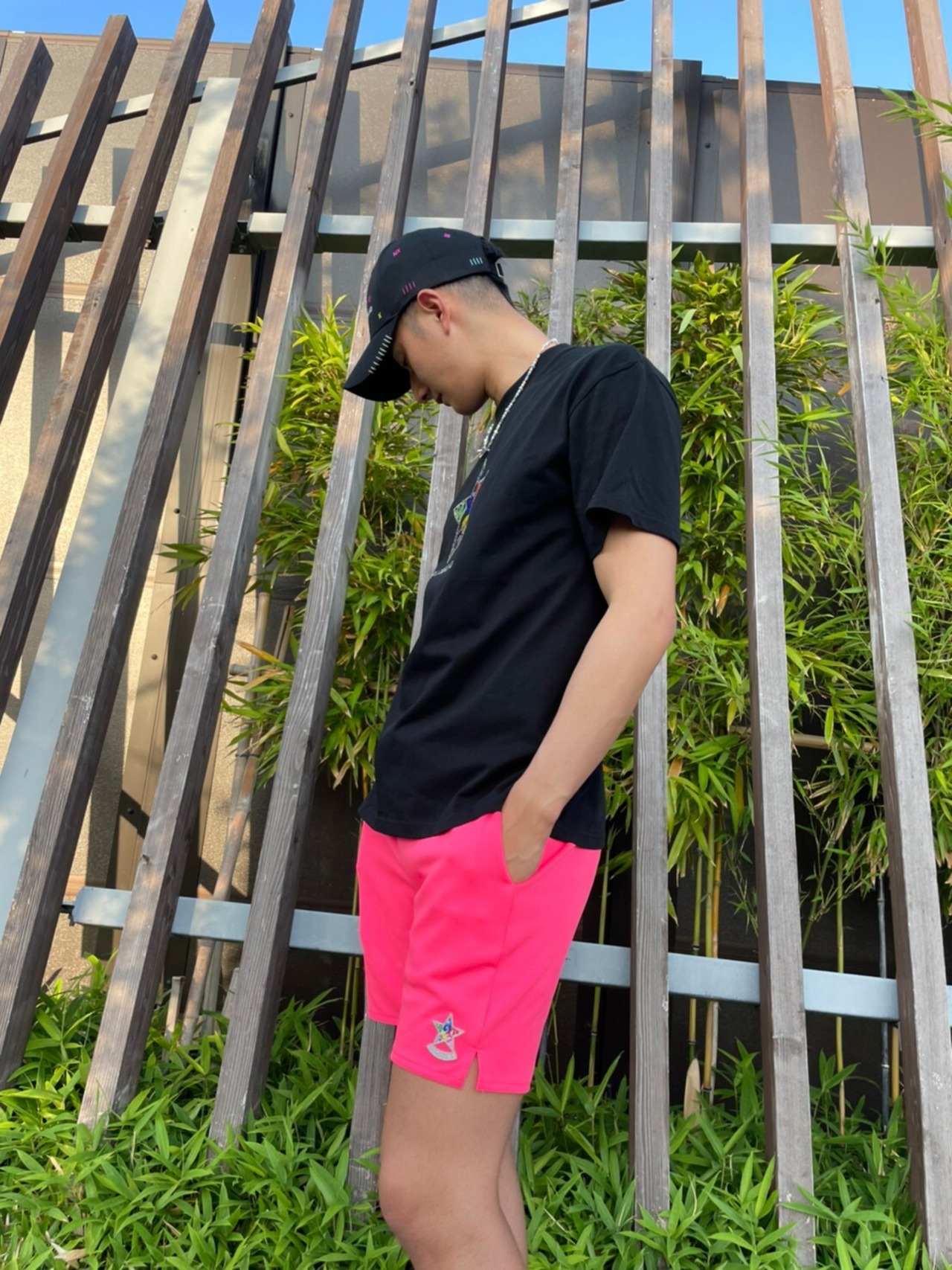 NUMBERX Short pants(ハーフパンツ) "PINK"