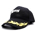 自衛隊グッズ 帽子 海上自衛隊 JAPAN 野球帽 モール付き ブラック 「燦吉 さんきち SANKICHI」