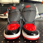 Nike GS Air Jordan 1 High OG "Patent Bred" US5y/23.5cm