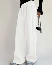 Loose sweat wide Pants T20107