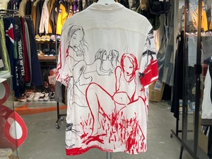 Supreme RITA ACKERMANN RAYON SS SHIRT WHITE XL 30122 | BRAND 