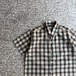 QUICK SILVER / 90’-00’s usa製 check shirt size 実寸L相当