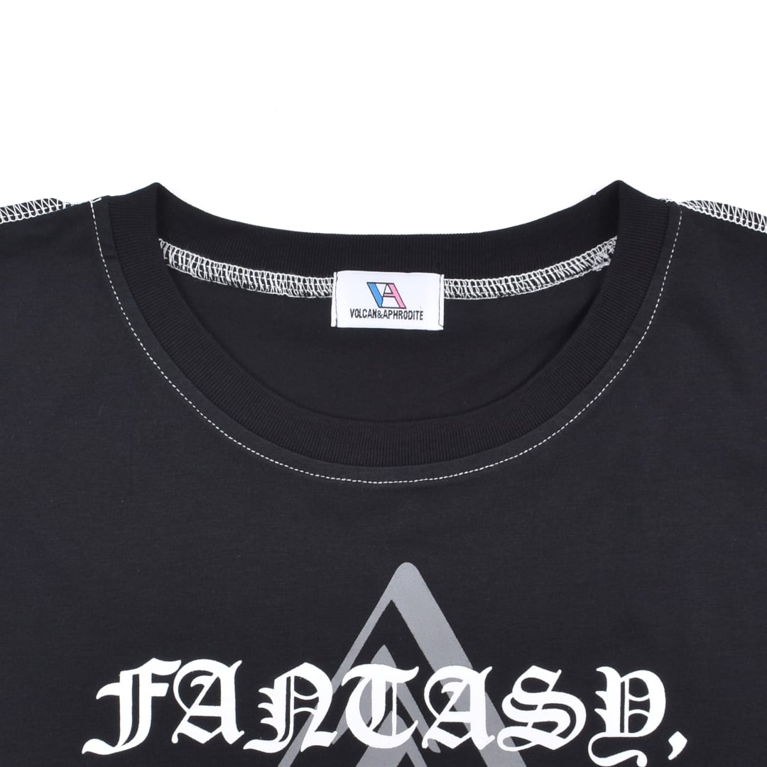 六芒星ロゴ ステッチTシャツ | VOLCAN&APHRODITE