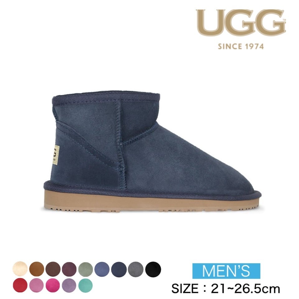 Ugg 1974 メンズ クラシック ウルトラ ミニ ムートンブーツ Ugg Australian Made Since 1974