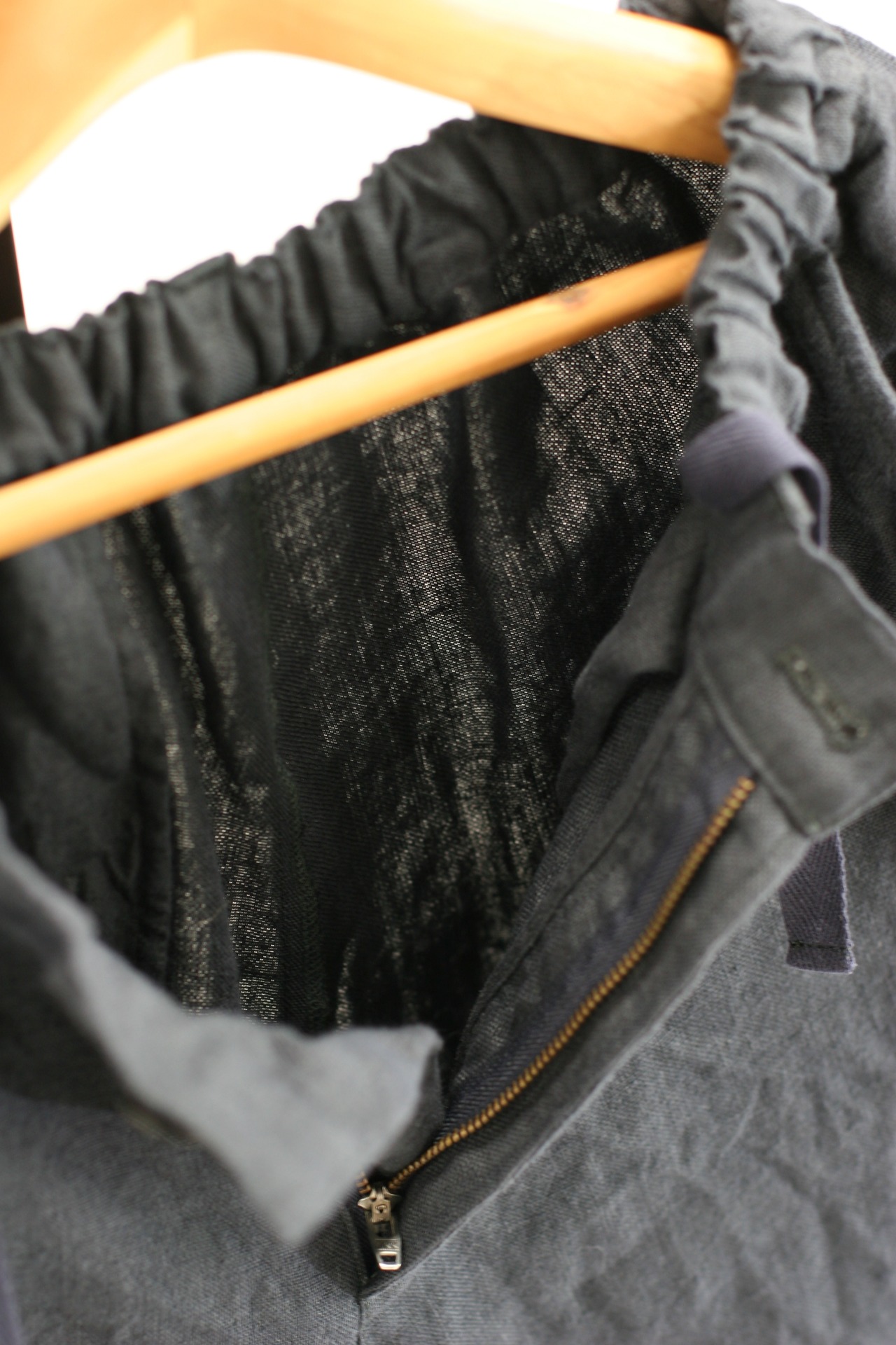 【Vlas Blomme】KL Canvas DARTS PANTS / Dark Navy(63507035)