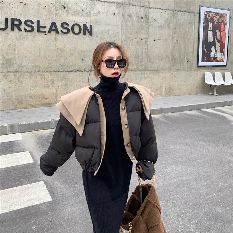 ジャケット レディースウィンタールーズショート 冬物 ブラックストロベリース2990144817