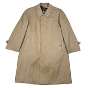 DAKS ダックス Drakkar ベルギー製生地 ライナー付き ステンカラーコート 92A5/カーキベージュ系 メンズ