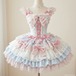 ゆめかわ♡チョーカー付きスイートハニーJSK　wanpi183