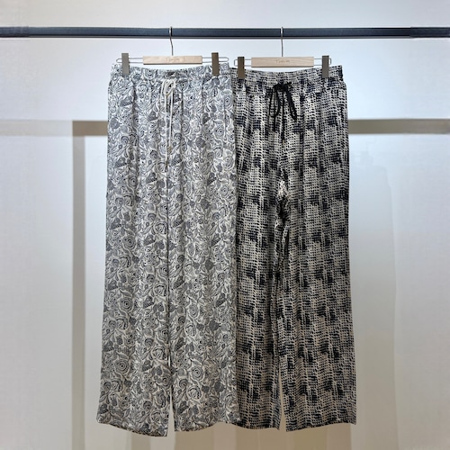 JQプリントワイドイージーパンツ