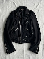 "BLACK COMME des GARÇONS" Bondage Short Riders Jacket
