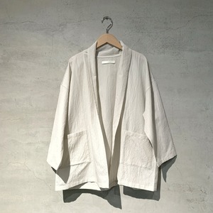【evam eva】pin check short robe/E261T146