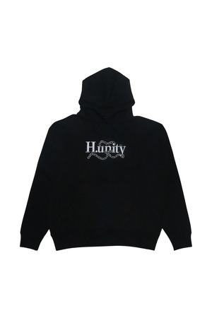 H.unity hoodie gray (black)
