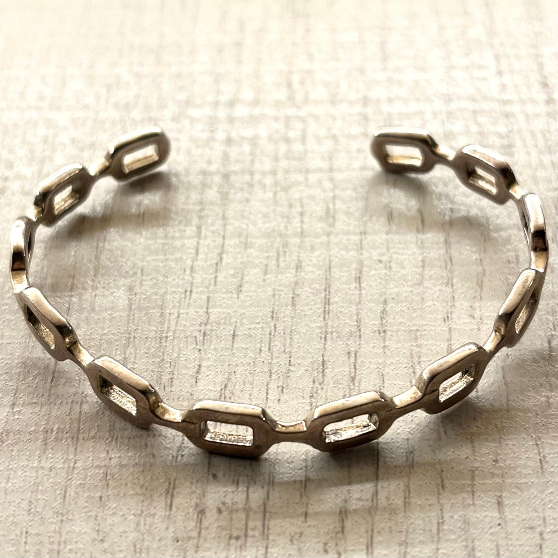 SILVER925 GOLD MIX DESIGN BRACELET/シルバー/ブレスレット